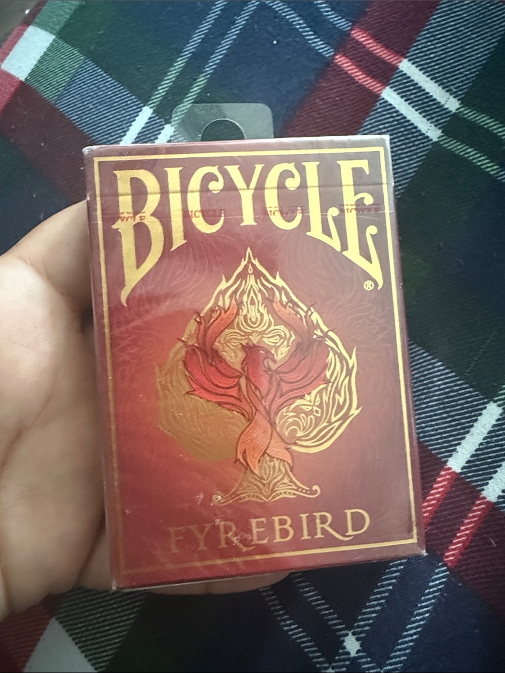FyreBird Bicycle Playing Cards – Red
